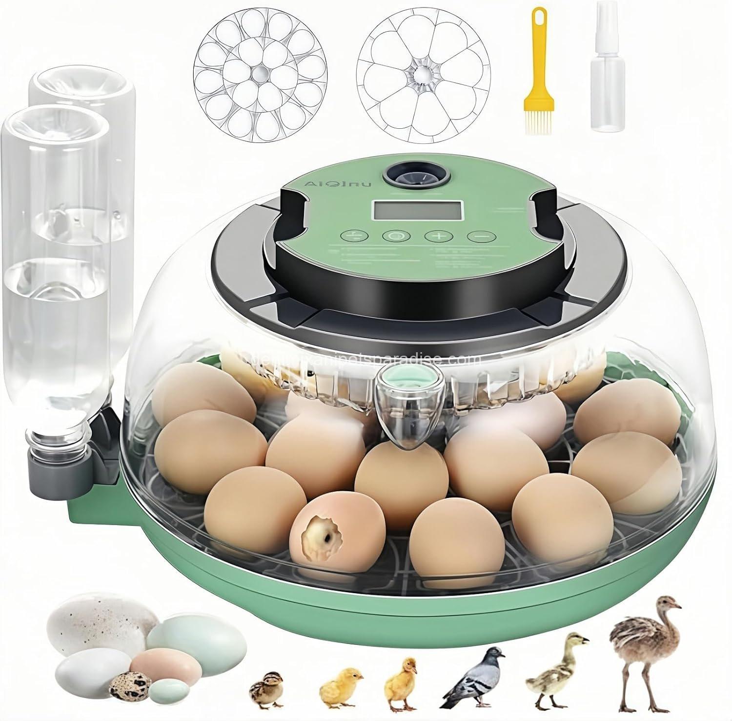 18 Egg Incubator with Automatic Egg Turning and Humidity Control - 1 18 Egg Incubator with Automatic Egg Turning and Humidity Control -