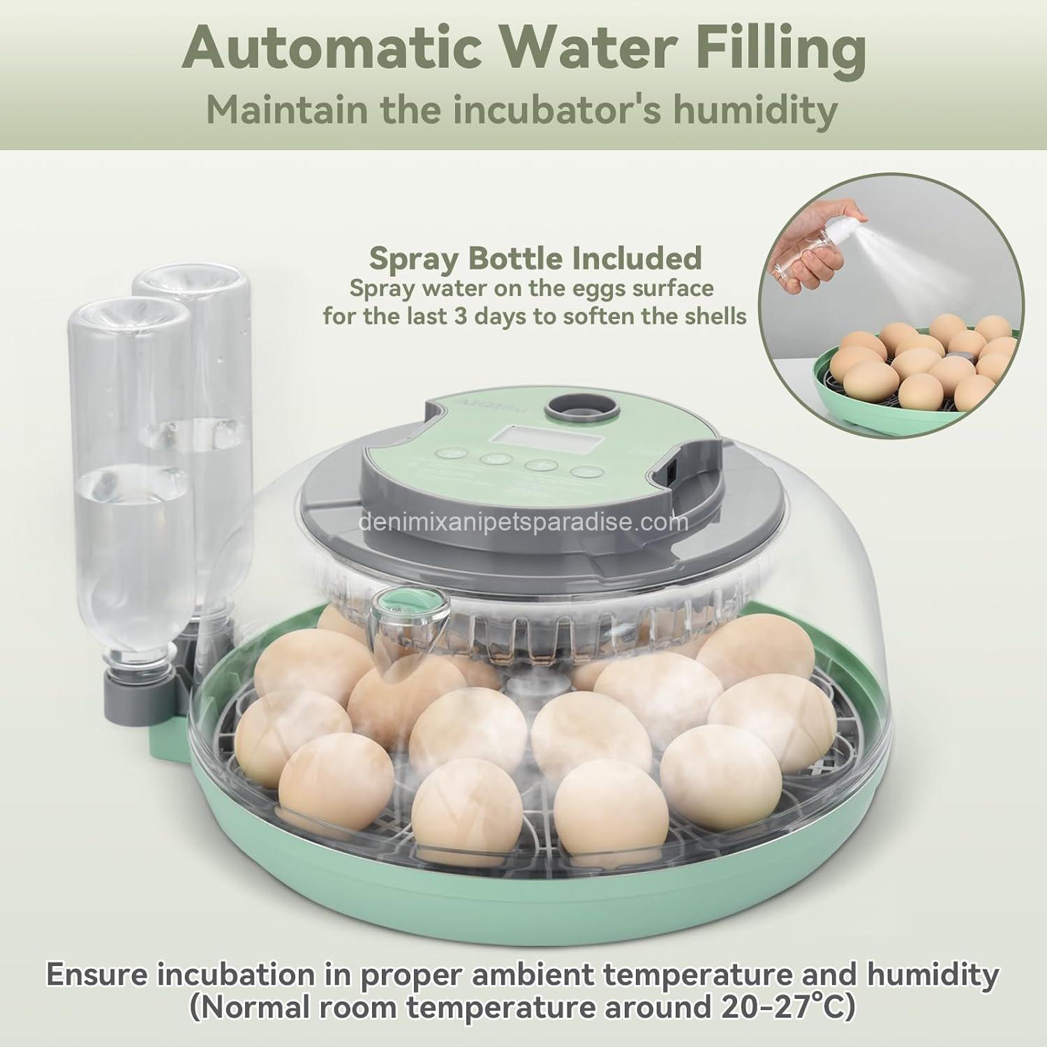 18 Egg Incubator with Automatic Egg Turning and Humidity Control - 6 18 Egg Incubator with Automatic Egg Turning and Humidity Control - - Image 6