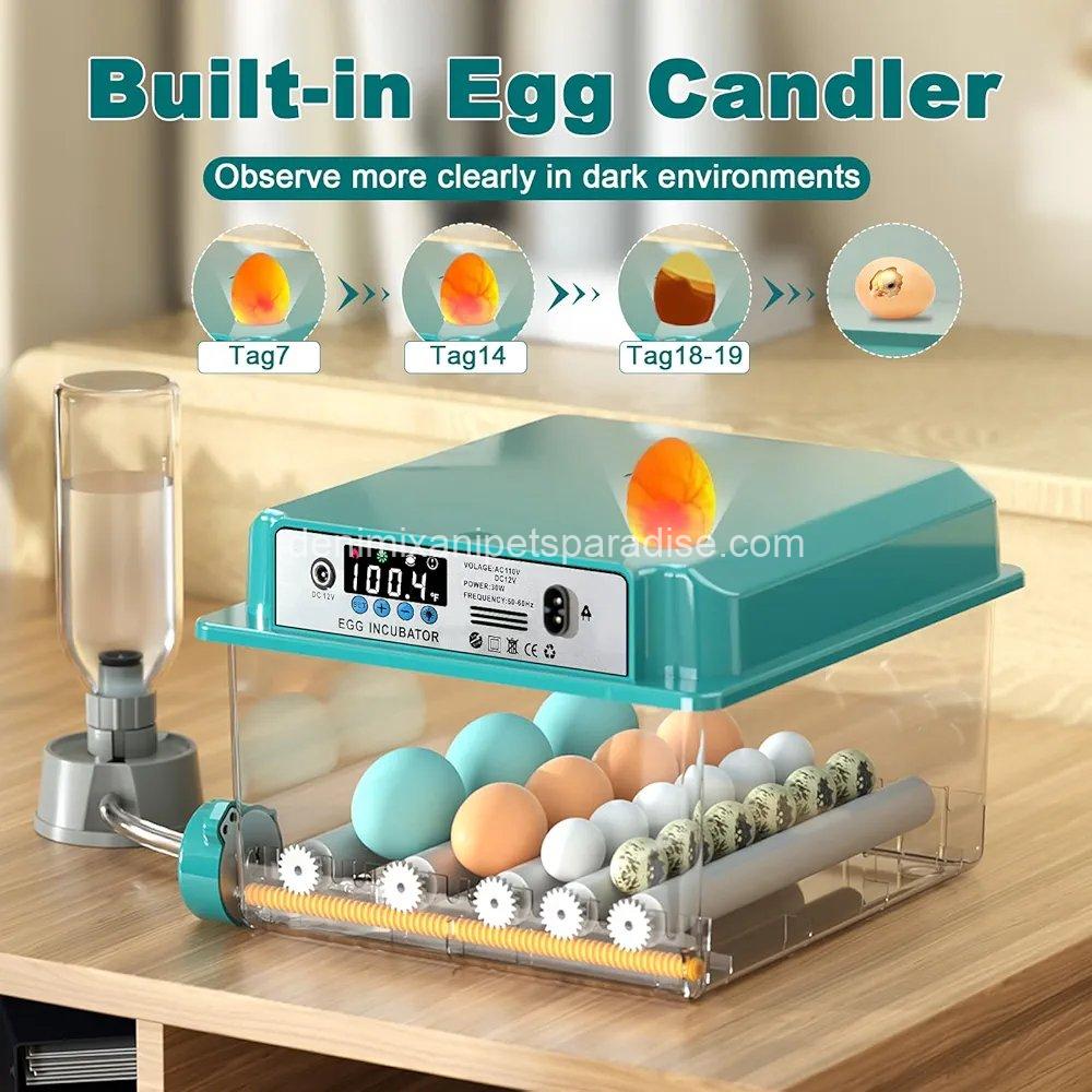 Incubators for Hatching Eggs, 12-16 Eggs Incubator with Automatic Egg Turning and Automatic Humidification, 1 Incubators for Hatching Eggs, 12-16 Eggs Incubator with Automatic Egg Turning and Automatic Humidification,