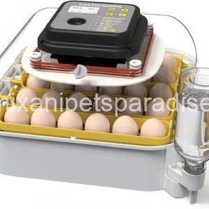 MATICOOPX 30 Egg Incubator with Humidity Display, Egg Candler, Automatic Egg Turner, for Hatching Chickens