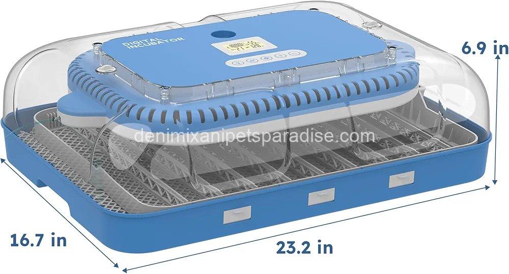 70 Egg Incubator with Automatic Turning & Humidity Control, Digital Poultry Hatcher for Chicken 7 70 Egg Incubator with Automatic Turning & Humidity Control, Digital Poultry Hatcher for Chicken - Image 7