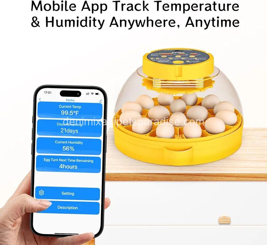 16 Egg incubator with automatic egg turning and humidity control 6 16 Egg incubator with automatic egg turning and humidity control - Image 6