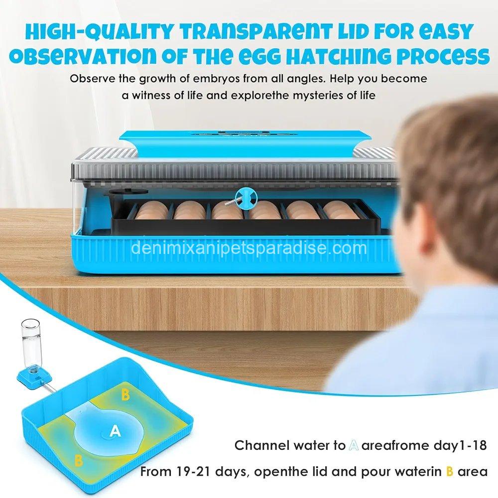 25 Egg Incubator Digital Poultry Hatcher Machine with Automatic Egg Turning, 5 25 Egg Incubator Digital Poultry Hatcher Machine with Automatic Egg Turning, - Image 5