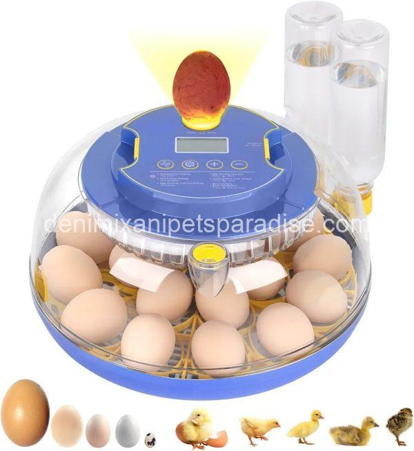 18 Egg Incubator, for Hatching Eggs with Automatic Egg Turner