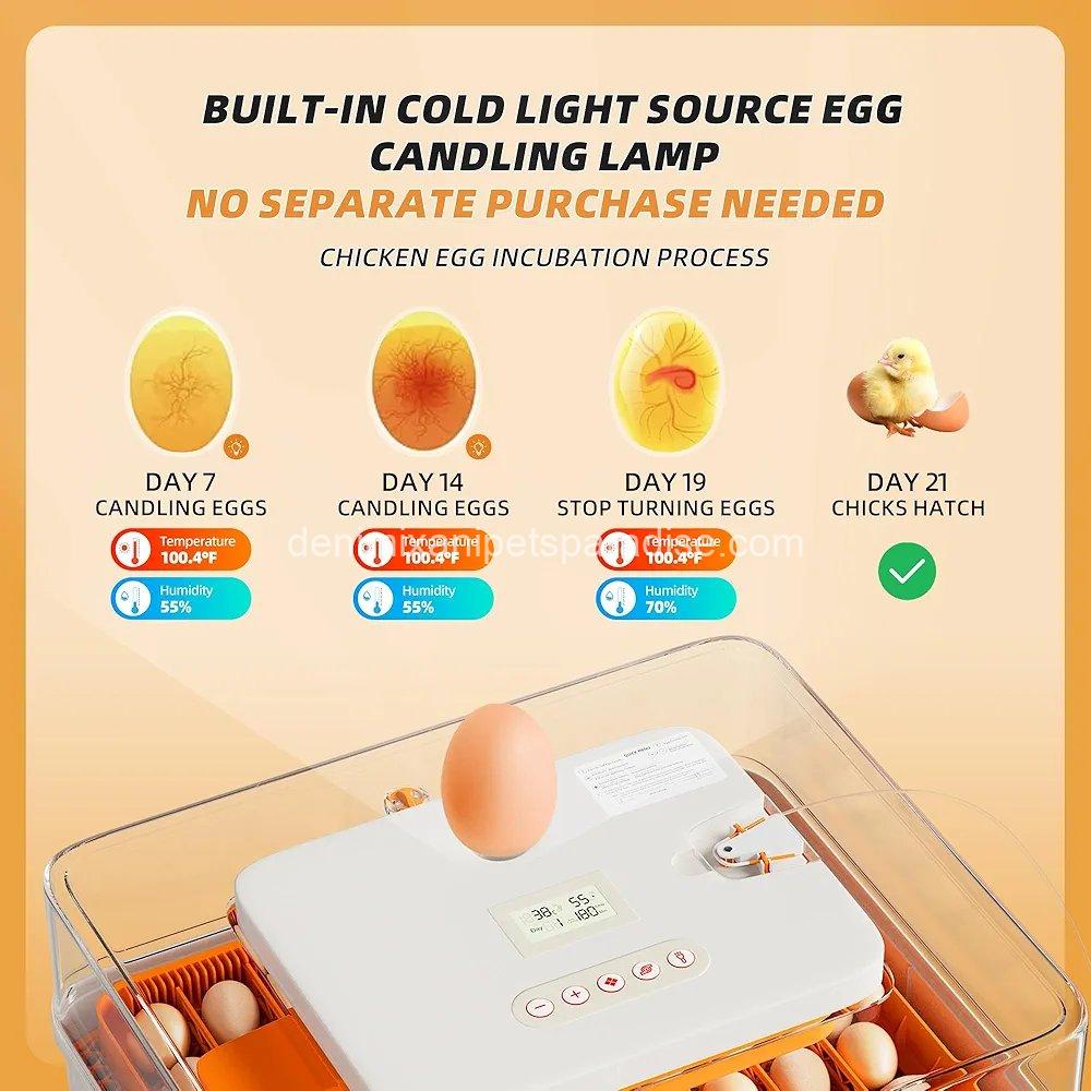 56 Egg Incubator, Automatic Turning & Smart Temp/ 5 56 Egg Incubator, Automatic Turning & Smart Temp/ - Image 5