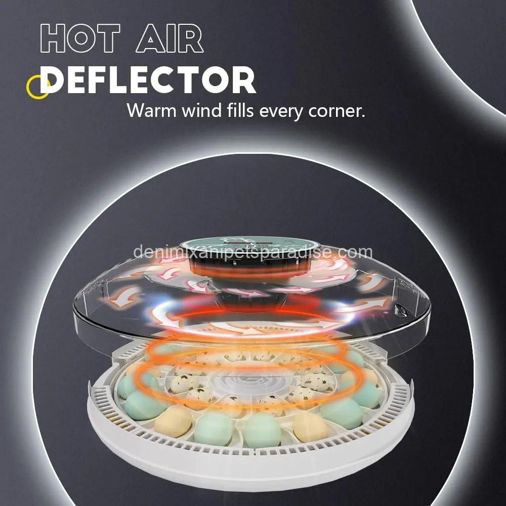MeeF incubators for Hatching Eggs,Automatic 30 Eggs Incubator with Automatic Turner and Humidity Control, can Hatch Duck Eggs, 8 MeeF incubators for Hatching Eggs,Automatic 30 Eggs Incubator with Automatic Turner and Humidity Control, can Hatch Duck Eggs, - Image 8