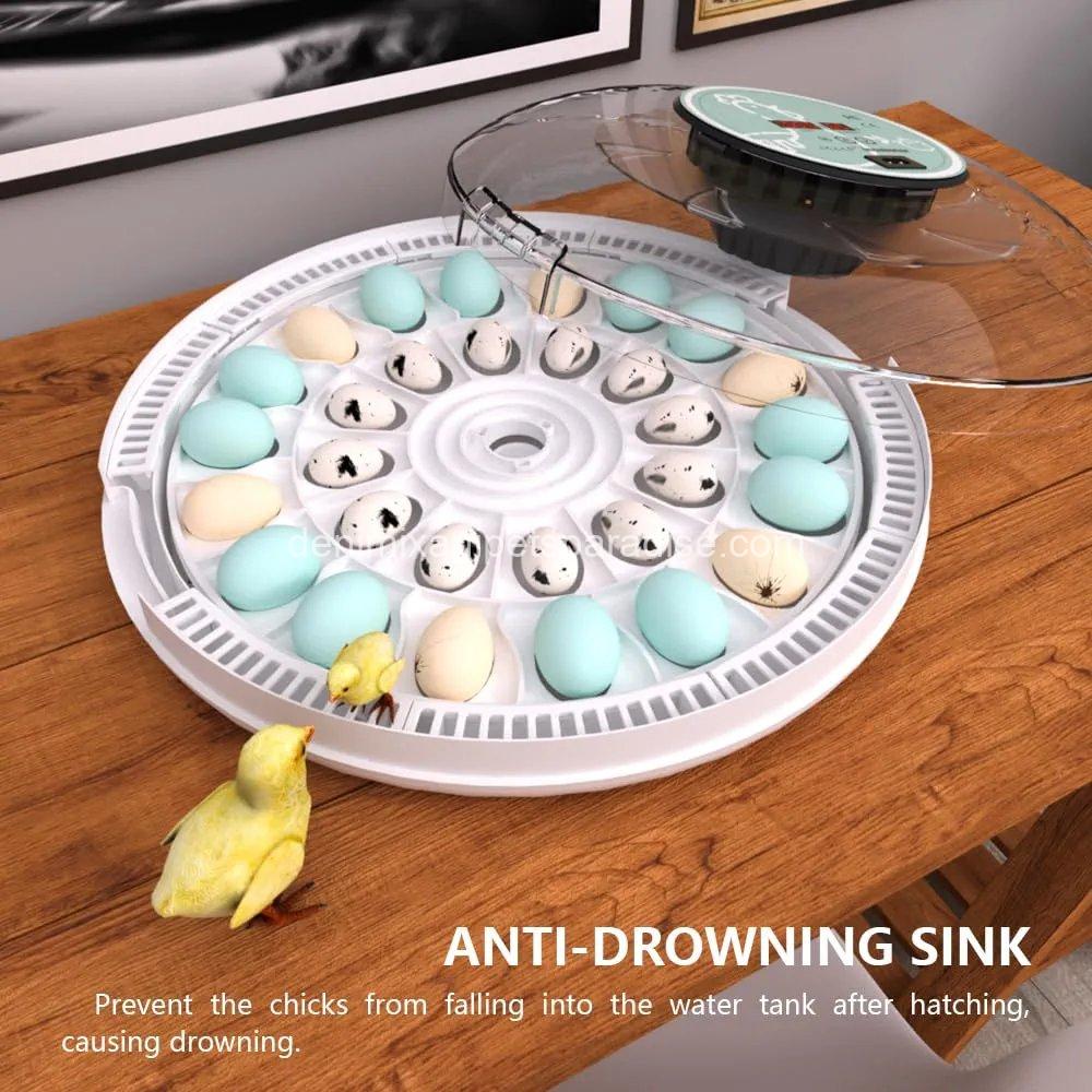 MeeF incubators for Hatching Eggs,Automatic 30 Eggs Incubator with Automatic Turner and Humidity Control, can Hatch Duck Eggs, 5 MeeF incubators for Hatching Eggs,Automatic 30 Eggs Incubator with Automatic Turner and Humidity Control, can Hatch Duck Eggs, - Image 5