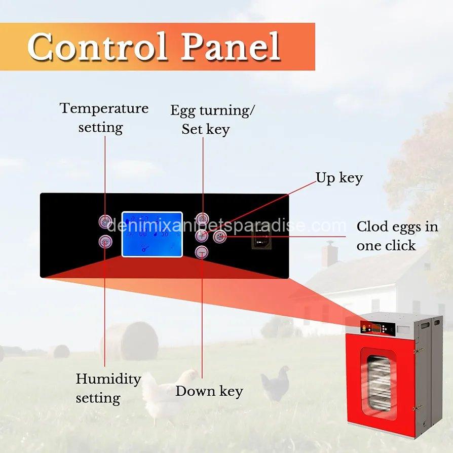 400 Eggs Incubator ,Automatic Incubator for Hatching Eggs, with Automatic Egg Turning and Temperature Humidity Control,  6 400 Eggs Incubator ,Automatic Incubator for Hatching Eggs, with Automatic Egg Turning and Temperature Humidity Control,  - Image 6