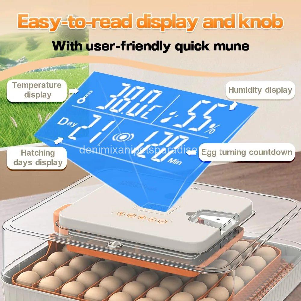 HOWOOlUA 56 Egg Incubator for Hatching Eggs with Auto Turn,  5 HOWOOlUA 56 Egg Incubator for Hatching Eggs with Auto Turn,  - Image 5