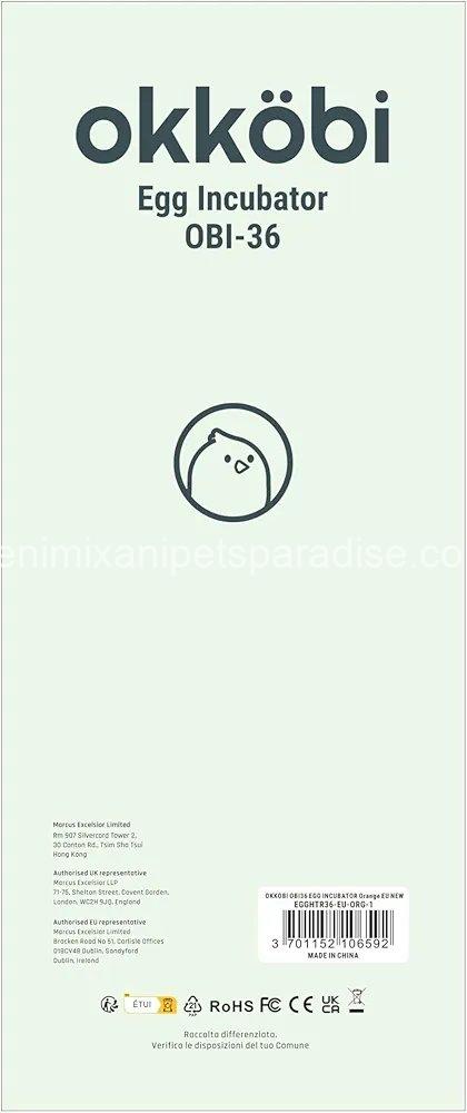 ncubators for Hatching Eggs 15-35 Eggs Incubator with Automatic Egg Turning and ℉Temperature Display LED Candler Poultry Incubator for Hatching Chicken Duck and Quail Incubator (Blue) 9 ncubators for Hatching Eggs 15-35 Eggs Incubator with Automatic Egg Turning and ℉Temperature Display LED Candler Poultry Incubator for Hatching Chicken Duck and Quail Incubator (Blue) - Image 9