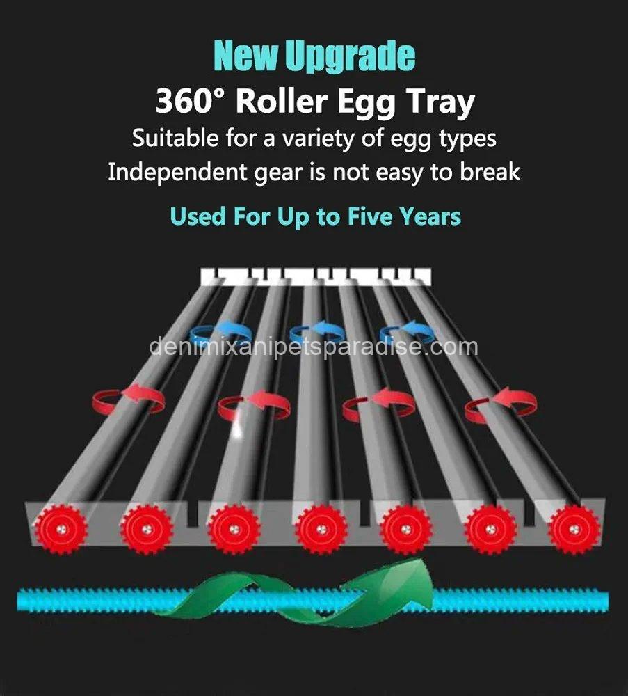 JAEDO Automatic Egg Incubator 150~180 Egg Incubator Digital Automatic Hatcher with Egg Turning for Chickens Ducks Goose Birds 5 JAEDO Automatic Egg Incubator 150~180 Egg Incubator Digital Automatic Hatcher with Egg Turning for Chickens Ducks Goose Birds - Image 5