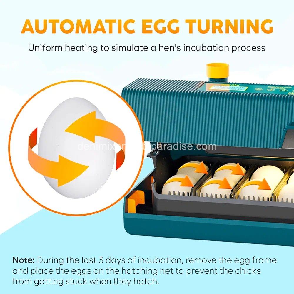 Incubators for Hatching Eggs - Ideal All Ages | Egg Incubator with Automatic Egg Turning and Humidity Control  7 Incubators for Hatching Eggs - Ideal All Ages | Egg Incubator with Automatic Egg Turning and Humidity Control  - Image 7