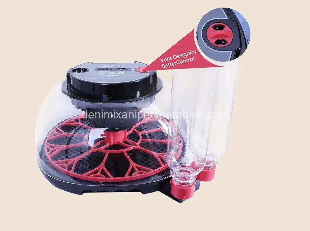 12 Eggs Incubator with Humidity Display and Candler, Automatic Egg Turner, for Hatching Chickens 3 12 Eggs Incubator with Humidity Display and Candler, Automatic Egg Turner, for Hatching Chickens - Image 3