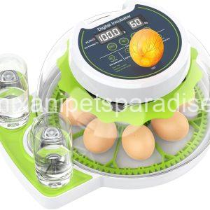 8 Egg Incubator with Automatic Egg Turning, Temperature & Humidity Control,