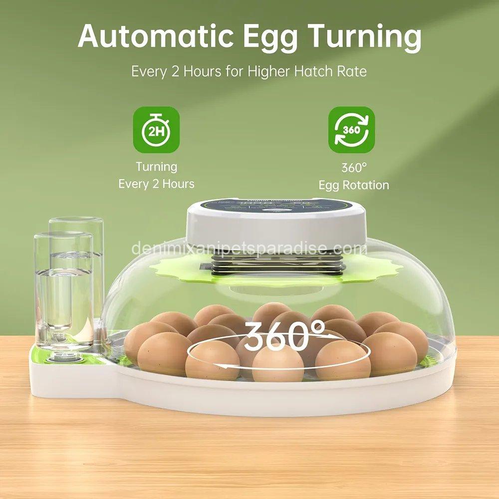 8 Egg Incubator with Automatic Egg Turning, Temperature & Humidity Control, 6 8 Egg Incubator with Automatic Egg Turning, Temperature & Humidity Control, - Image 6