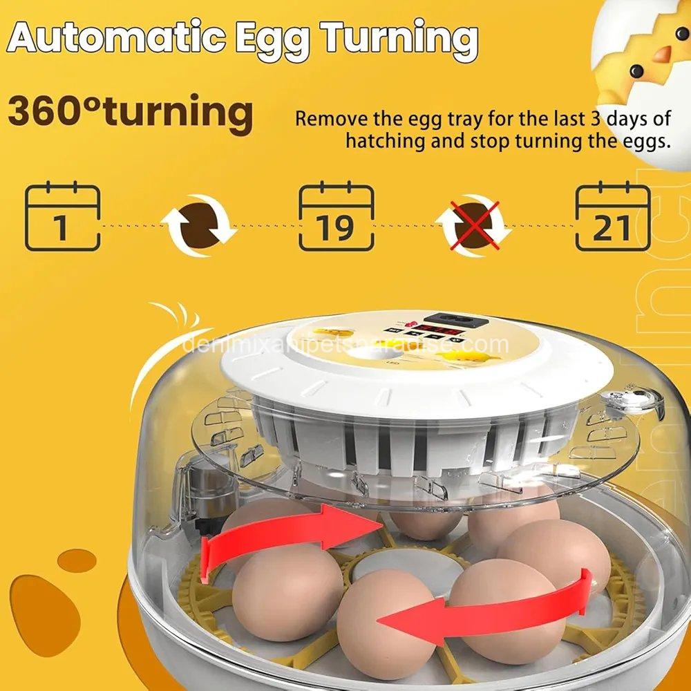 8 Egg Incubators for Hatching Eggs, Automatic Egg Turner and Egg Candle Tester, 6 8 Egg Incubators for Hatching Eggs, Automatic Egg Turner and Egg Candle Tester, - Image 6