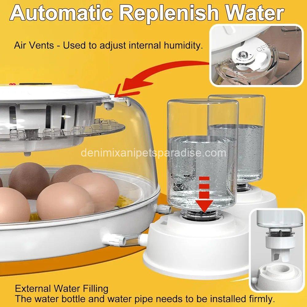 8 Egg Incubators for Hatching Eggs, Automatic Egg Turner and Egg Candle Tester, 2 8 Egg Incubators for Hatching Eggs, Automatic Egg Turner and Egg Candle Tester, - Image 2