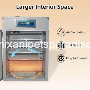 XKV 352 Egg Incubator with Automatic Egg Turning,Temperature Control and Humidity Control,Hatching Eggs,Chicken,