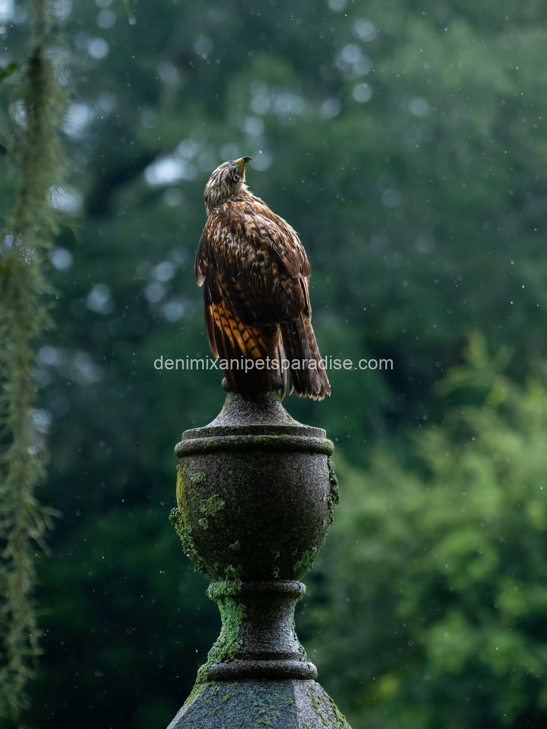 Beautiful Red Tailed Hawk Baby 6 Beautiful Red Tailed Hawk Baby - Image 6